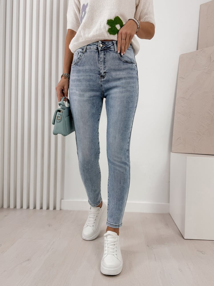 SPODNIE NURIA JEANSOWE