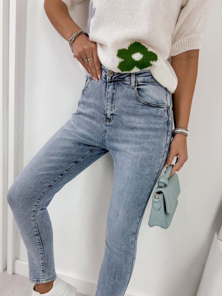 SPODNIE NURIA JEANSOWE