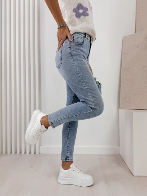 SPODNIE NURIA JEANSOWE