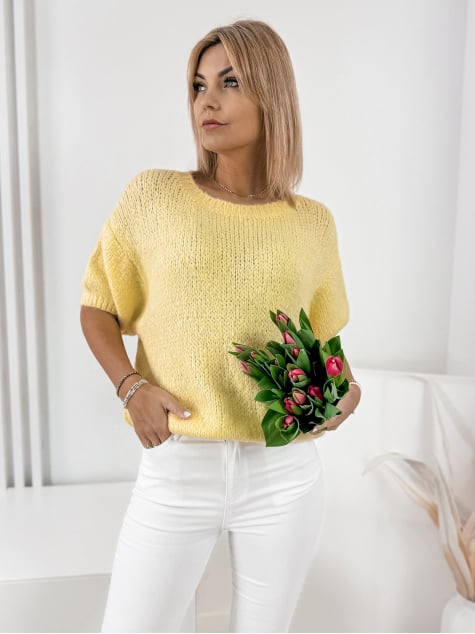 SWETER KYRO ŻÓŁTY