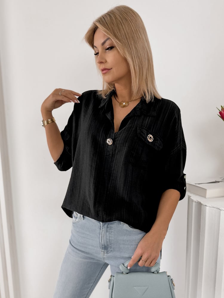 KOSZULA TREMBO CZARNA