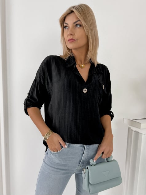 KOSZULA TREMBO CZARNA