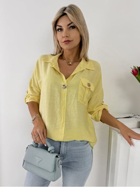 KOSZULA TREMBO ŻÓŁTA
