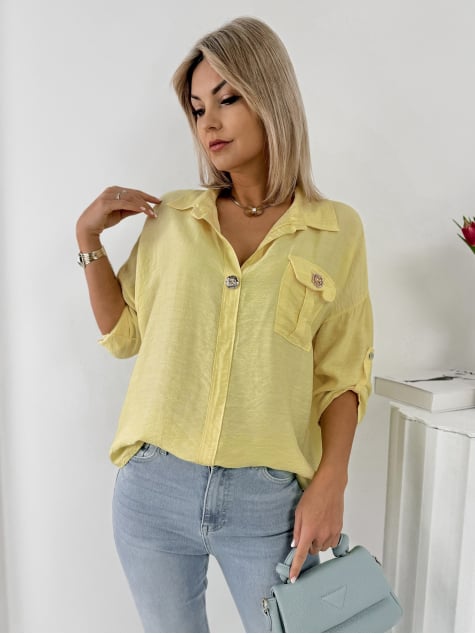 KOSZULA TREMBO ŻÓŁTA