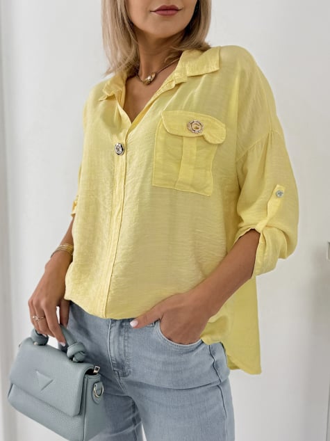 KOSZULA TREMBO ŻÓŁTA