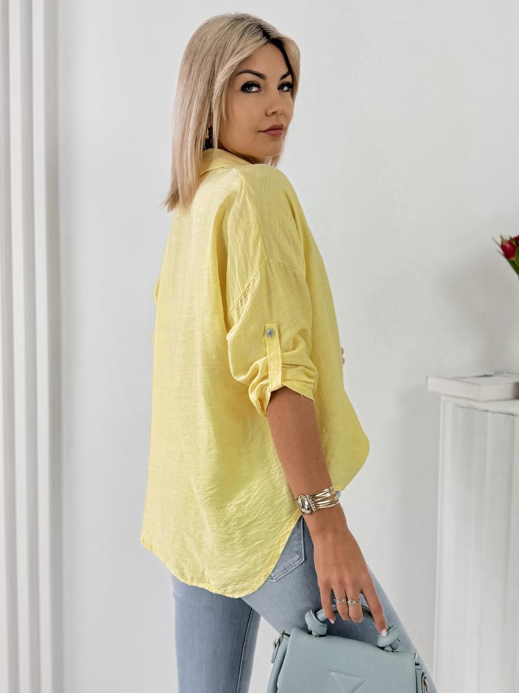 KOSZULA TREMBO ŻÓŁTA