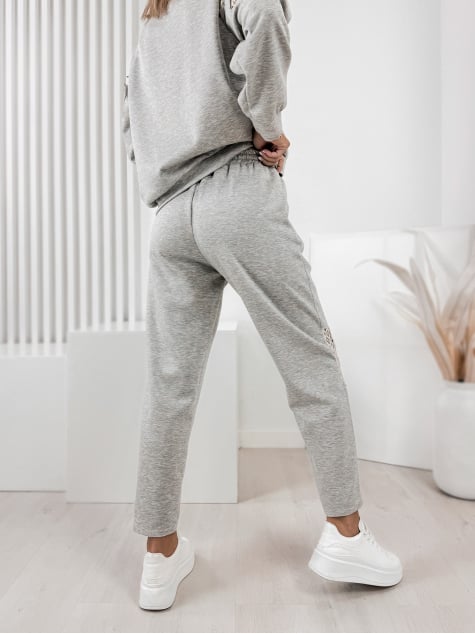 KOMPLET DRESOWY VORIS SZARY