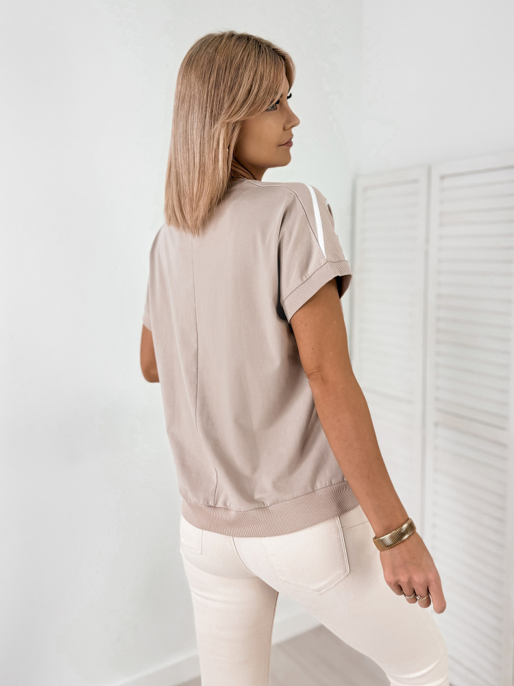 BLUZKA JESSA BEŻOWA