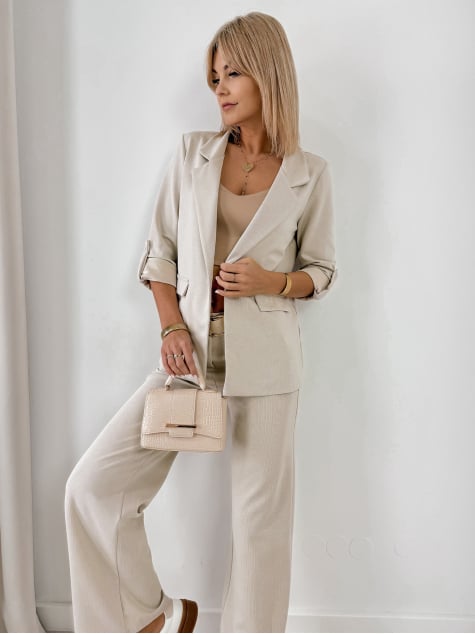 KOMPLET TARES BEŻOWY