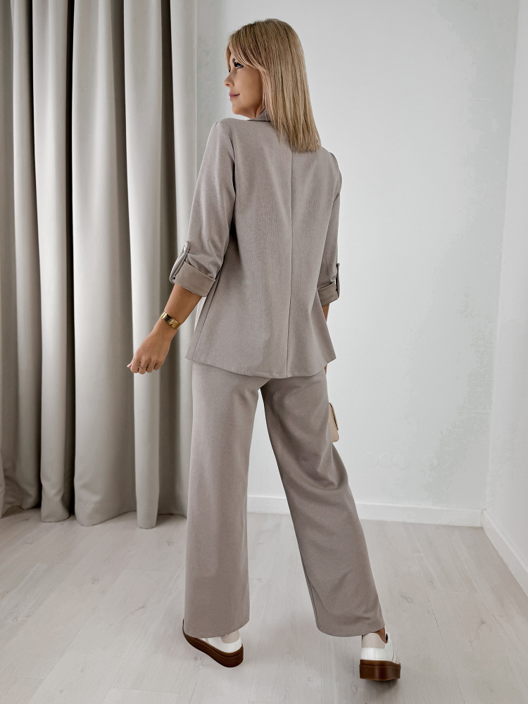 KOMPLET TARES CIEMNOBEŻOWY