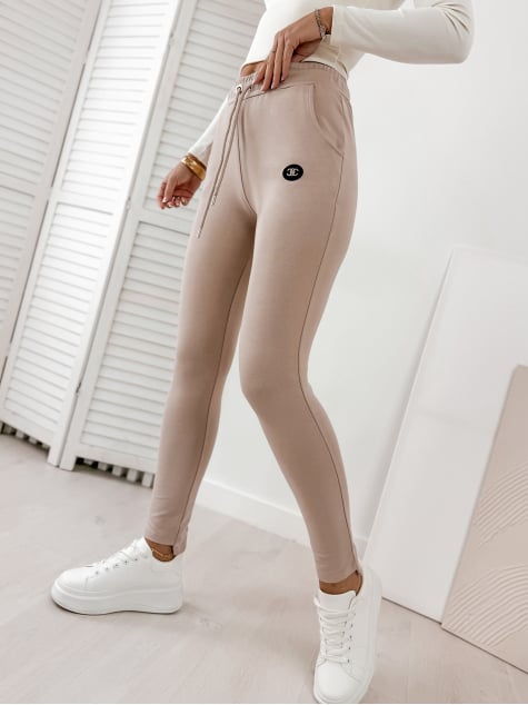 SPODNIE DEVITO BEŻOWE