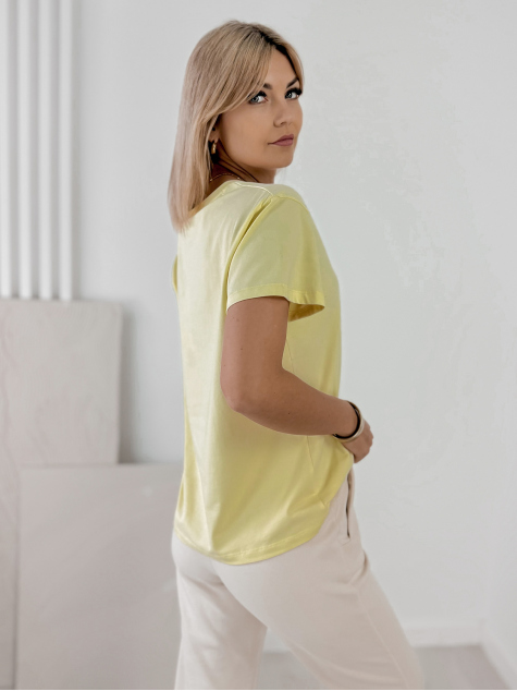 BLUZKA DAVINA ŻÓŁTA