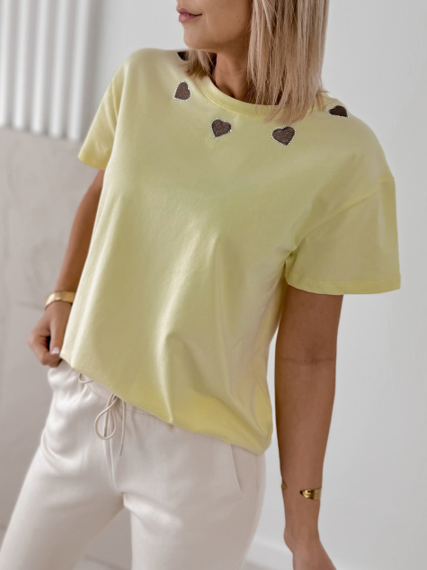 BLUZKA DAVINA ŻÓŁTA