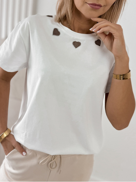 BLUZKA DAVINA BIAŁA