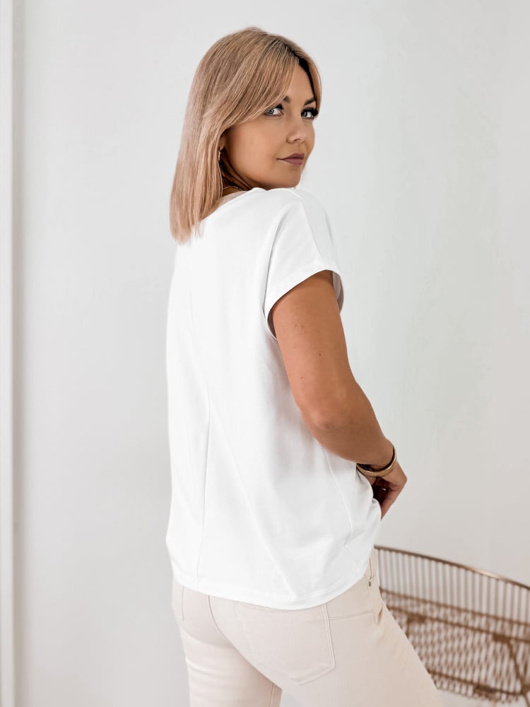 BLUZKA BREANA BIAŁA