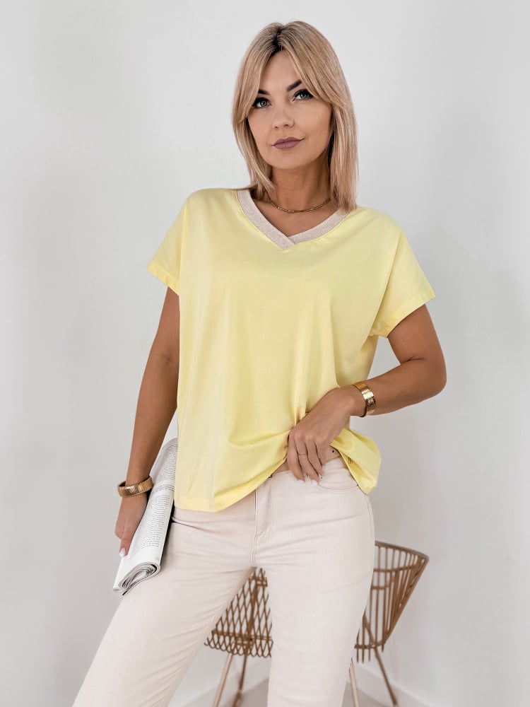 BLUZKA BREANA ŻÓŁTA