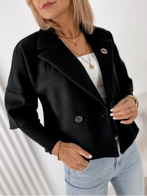 KURTKA MIBELLE CZARNA