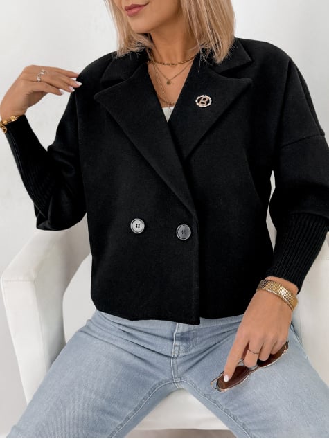 KURTKA MIBELLE CZARNA