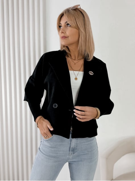 KURTKA MIBELLE CZARNA