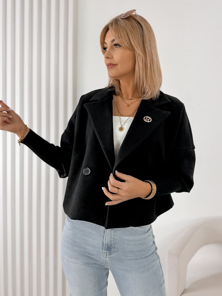 KURTKA MIBELLE CZARNA