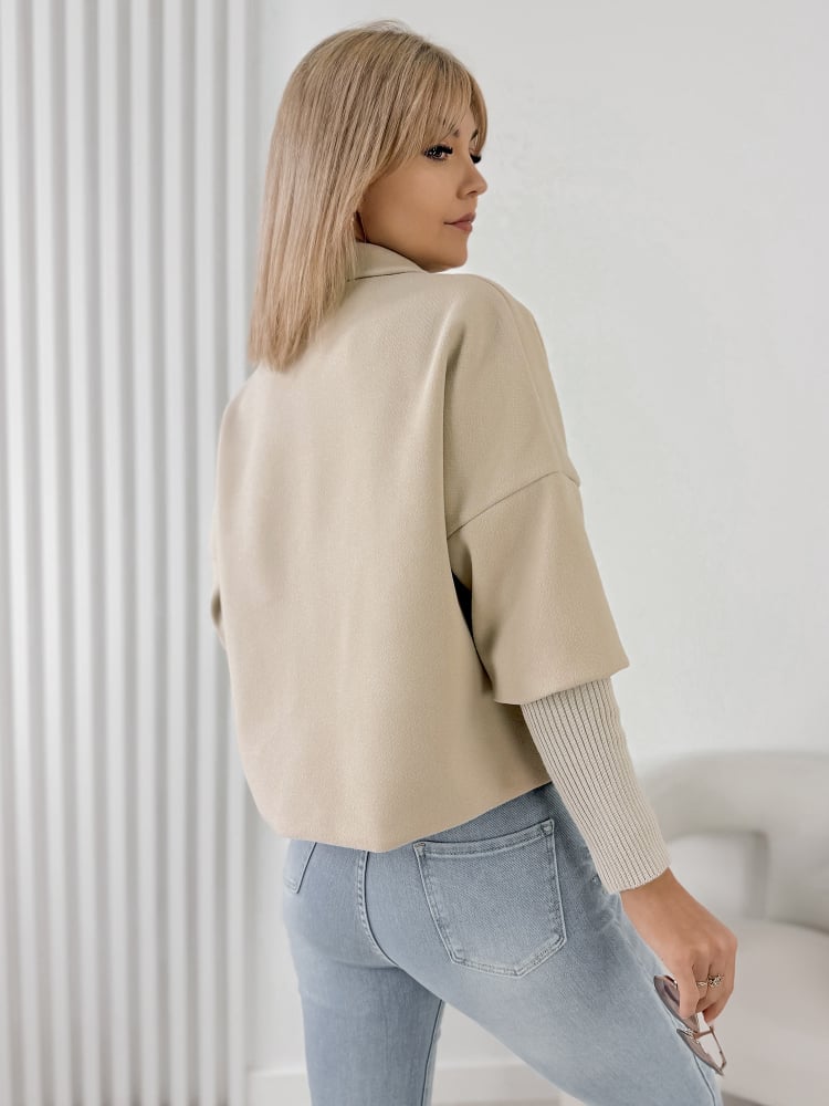 KURTKA MIBELLE BEŻOWA