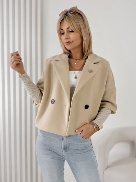 KURTKA MIBELLE BEŻOWA