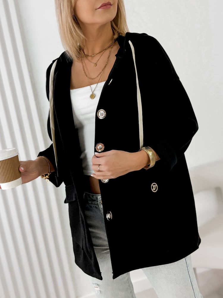 PŁASZCZ AVERRA CZARNY