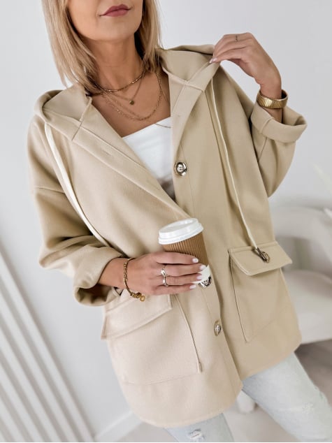 PŁASZCZ AVERRA BEŻOWY