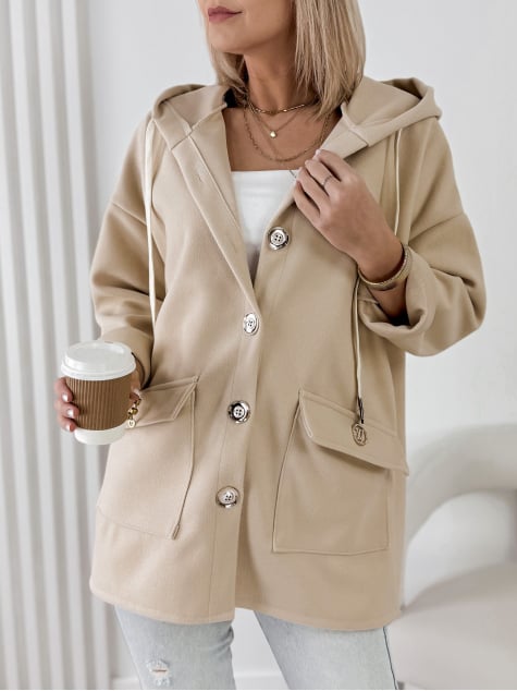 PŁASZCZ AVERRA BEŻOWY