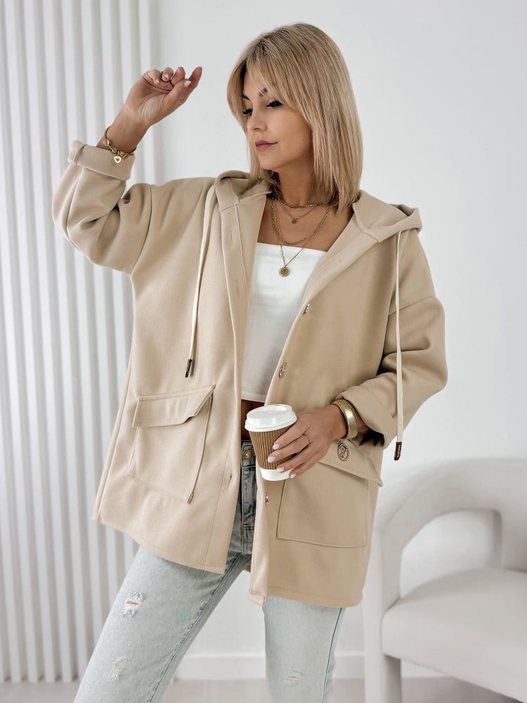 PŁASZCZ AVERRA BEŻOWY