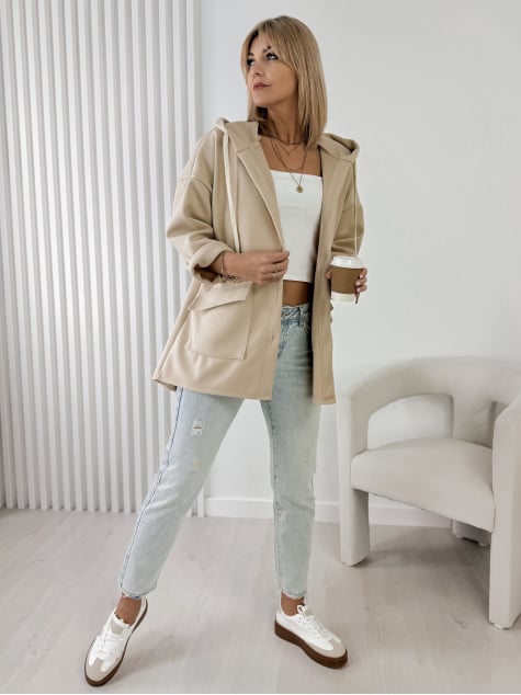 PŁASZCZ AVERRA BEŻOWY