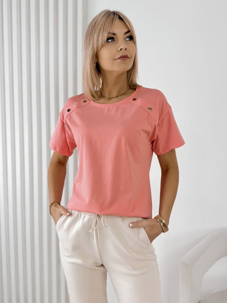 BLUZKA BEXLEY BRZOSKWINIOWA