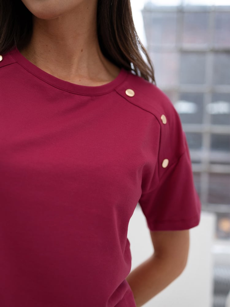 BLUZKA BEXLEY BORDOWA