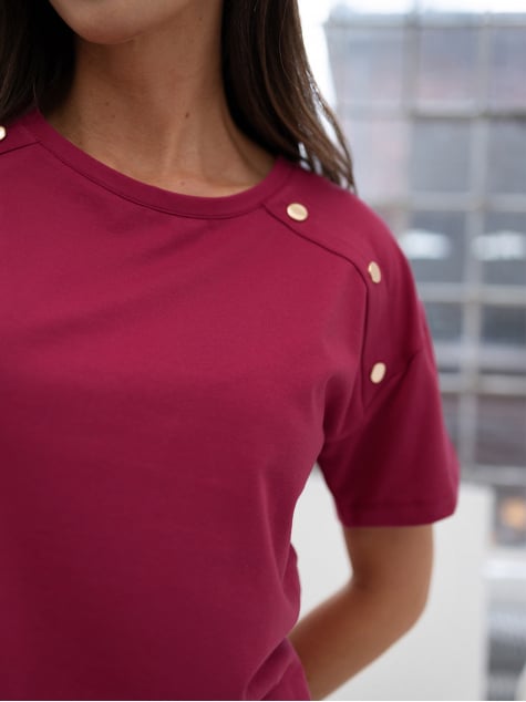 BLUZKA BEXLEY BORDOWA