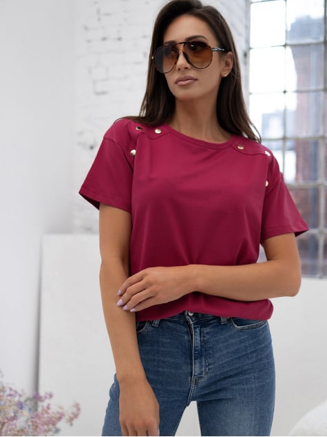 BLUZKA BEXLEY BORDOWA