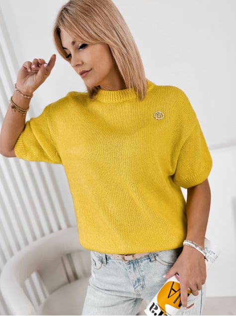 SWETER MAURA ŻÓŁTY