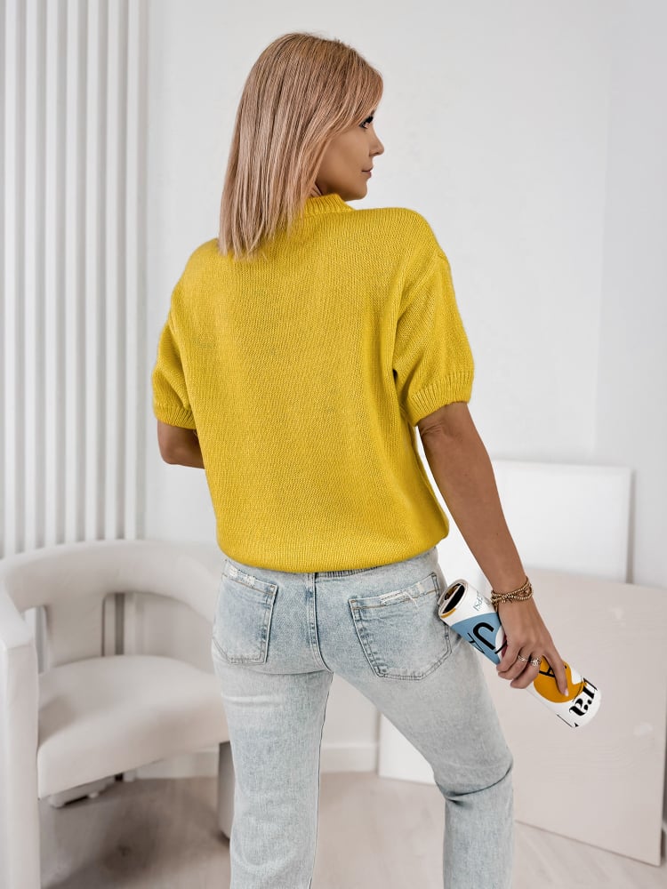 SWETER MAURA ŻÓŁTY