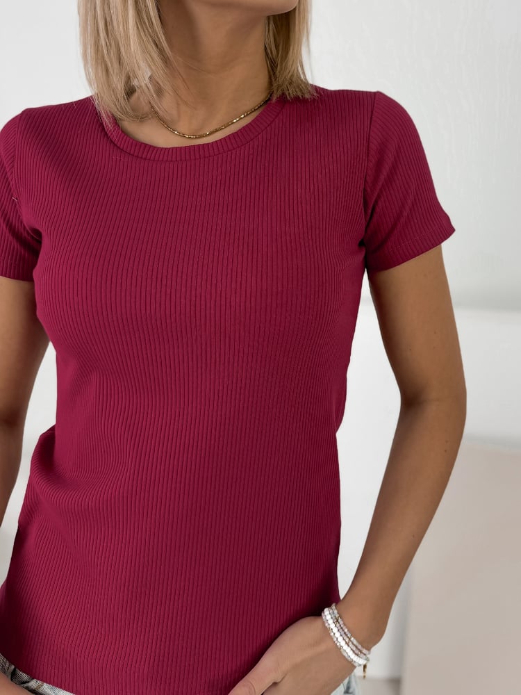 BLUZKA  AUBREY BORDOWA