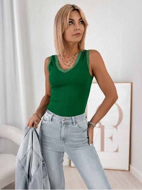 BLUZKA BESSIA ZIELONA