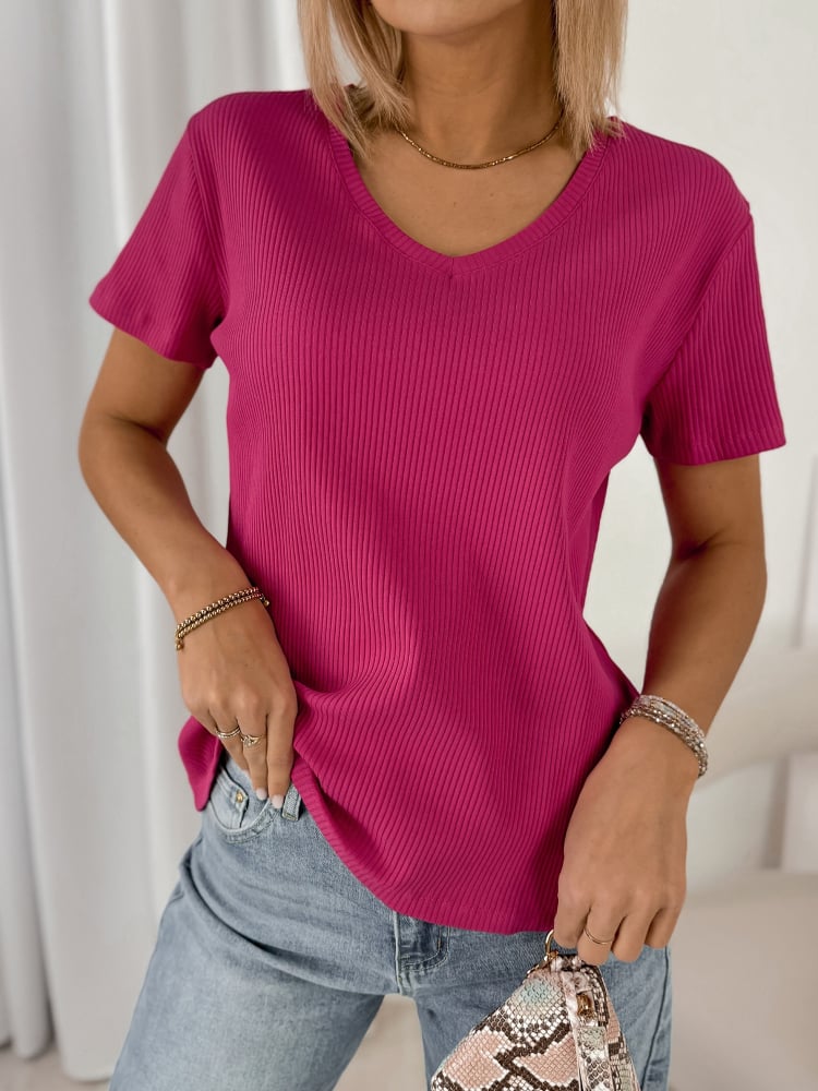 BLUZKA AIMEE MALINOWA