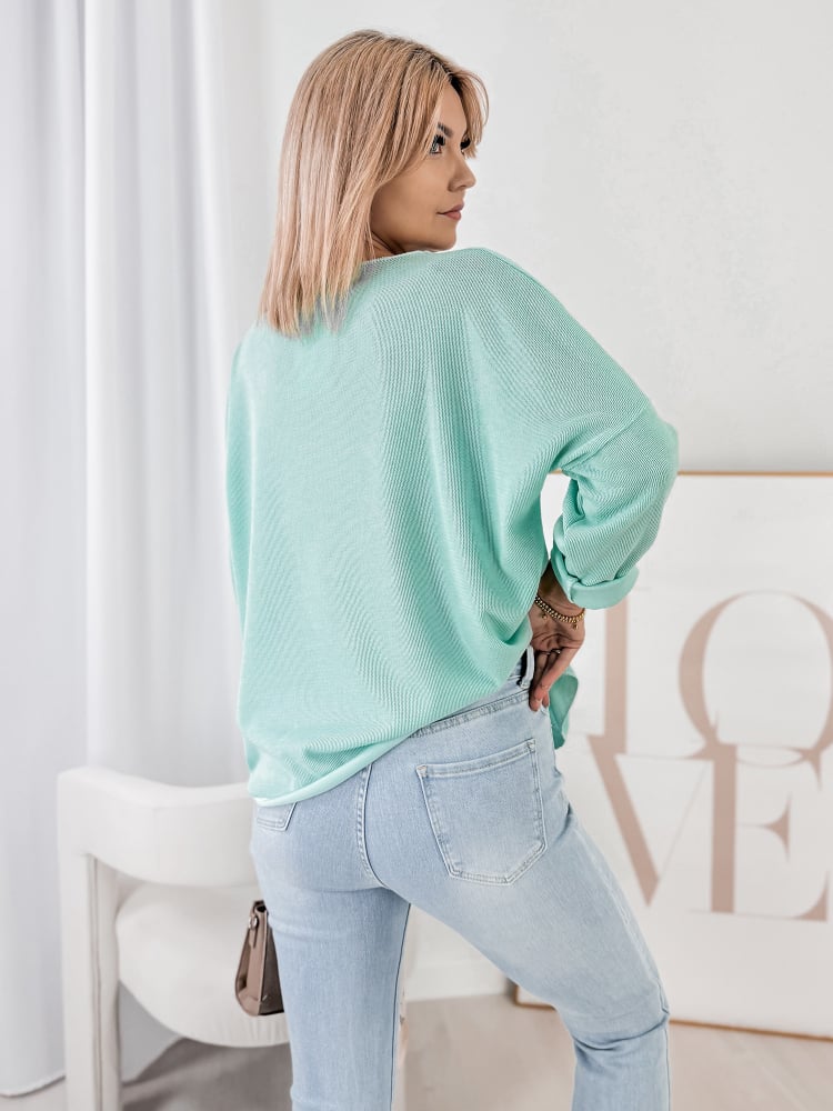 BLUZKA TESSA MIĘTOWA