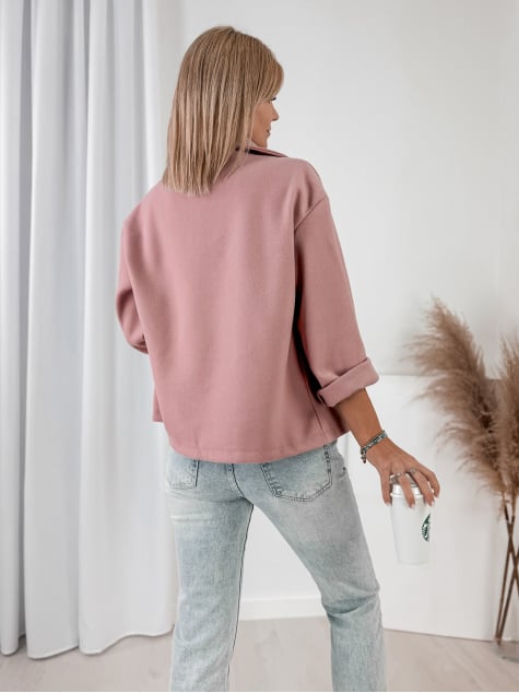 PŁASZCZ NAYA PUDROWY RÓŻ