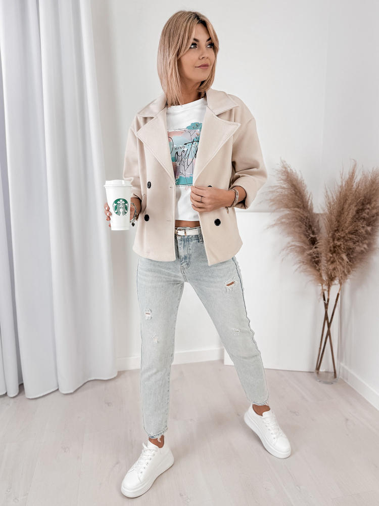 PŁASZCZ NAYA BEŻOWY