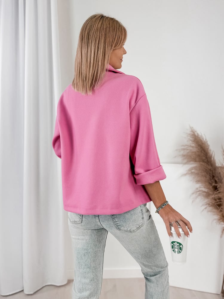 PŁASZCZ NAYA RÓŻOWY