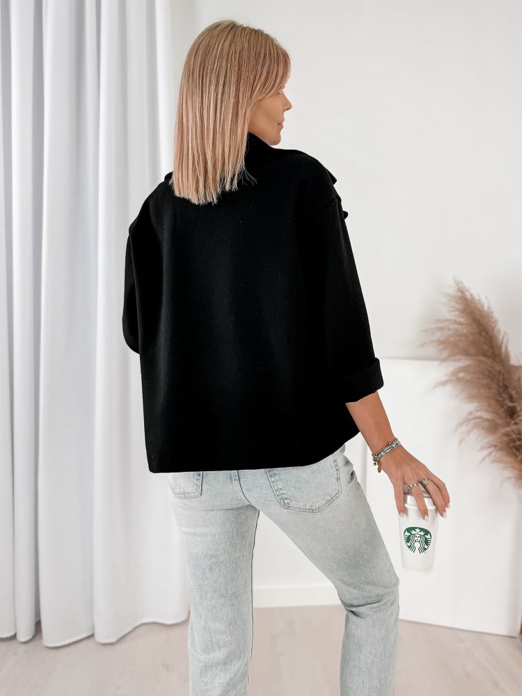 PŁASZCZ NAYA CZARNY