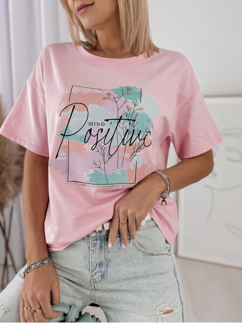 BLUZKA MELIORA PUDROWY RÓŻ