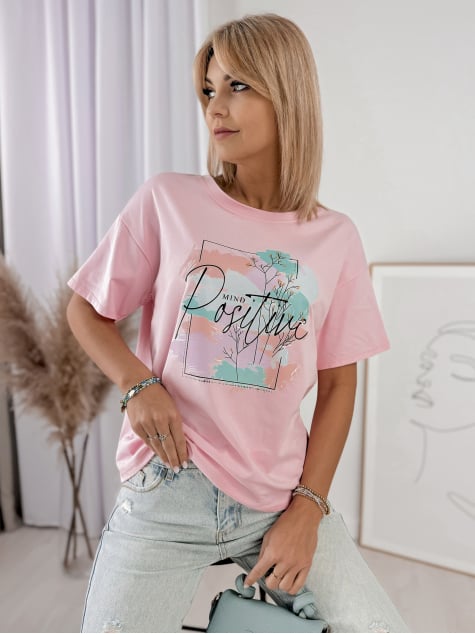 BLUZKA MELIORA PUDROWY RÓŻ