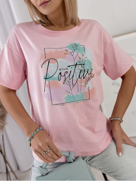 BLUZKA MELIORA PUDROWY RÓŻ