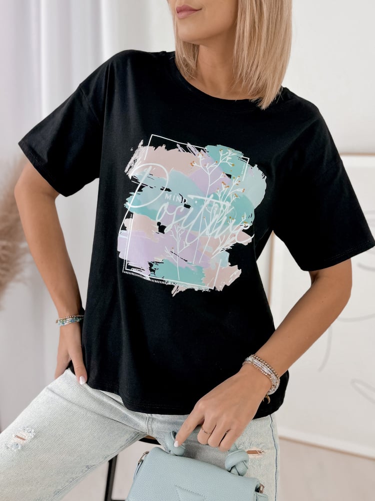 BLUZKA MELIORA CZARNA