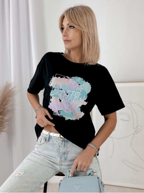 BLUZKA MELIORA CZARNA